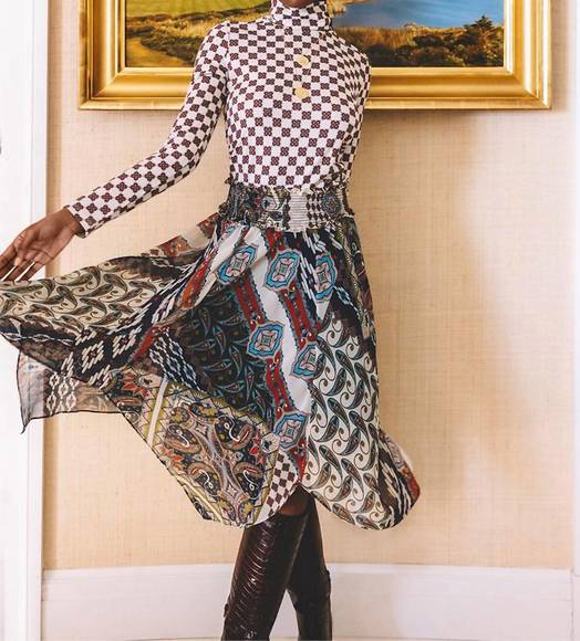 NEW CARA CARA piper top in pandora foulard - Picture 1 of 2